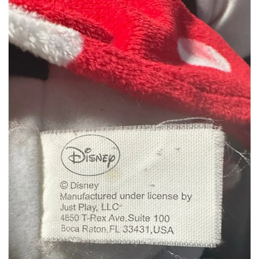 Disney Store Minnie Mouse Mini Bean Bag Plush 20”- Red and Black Doll Soft Toy